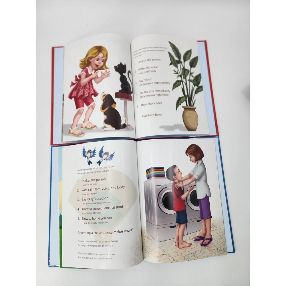 Nicholeen Peck Childrens Books Londyn LaRae Says Okay & Big Win for Quin Set of2
